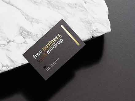free-business-card-on-marble-mockup-(psd)