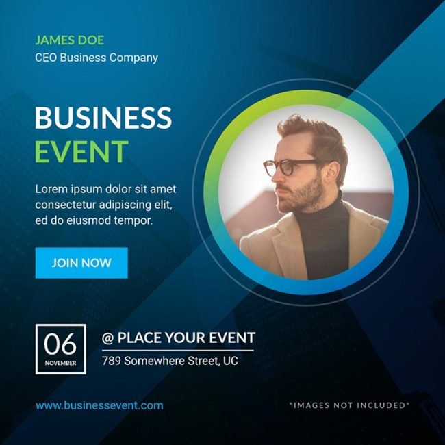 business event template