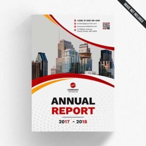 report psd cover